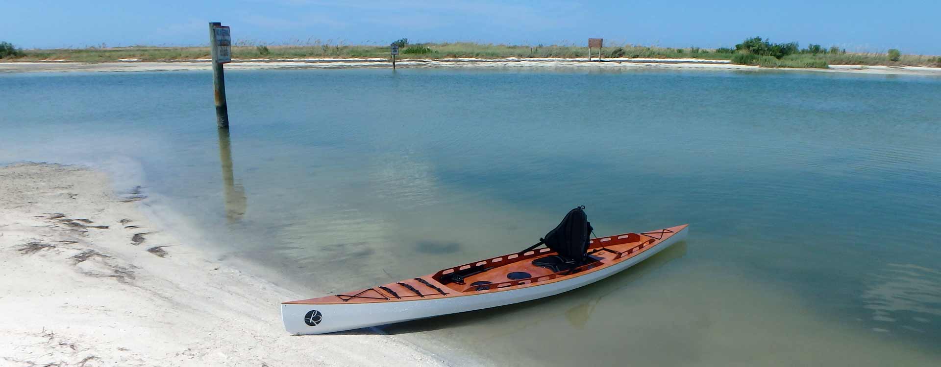 Fishing Yak wooden stitch&glue Bedard Yacht Design SOT kayak