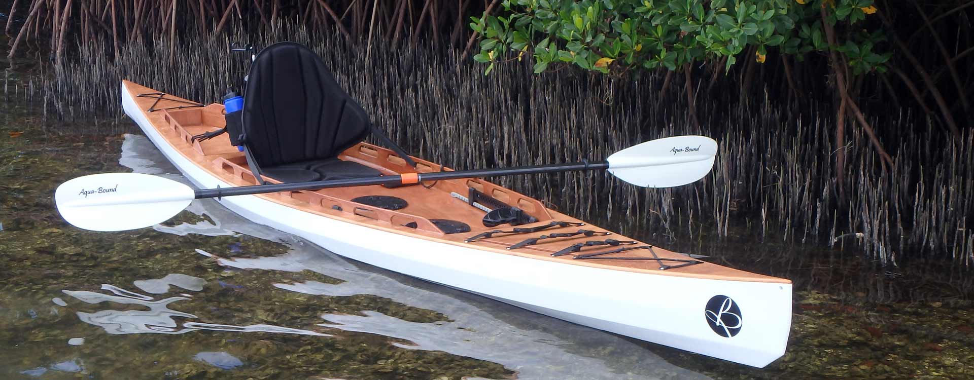 Fishing Yak wooden stitch&glue Bedard Yacht Design SOT kayak