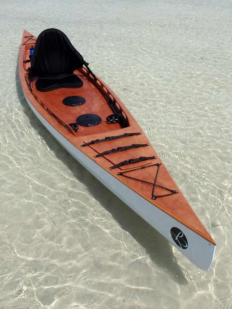 f1430 fishing kayak wood components – bedard yacht design