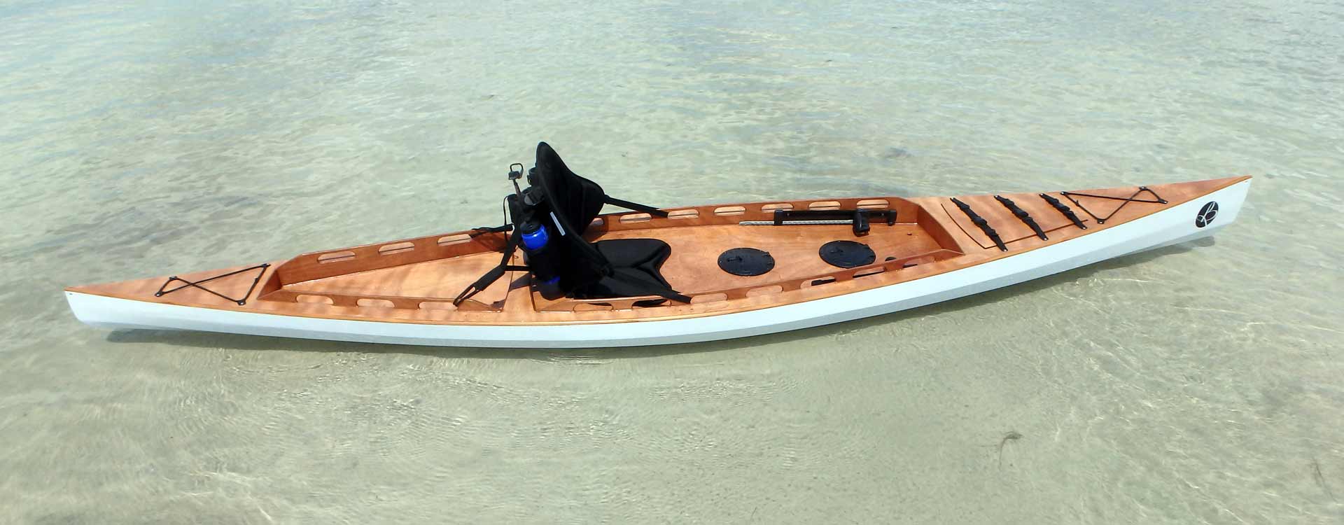 Fishing Yak wooden stitch&glue Bedard Yacht Design SOT kayak