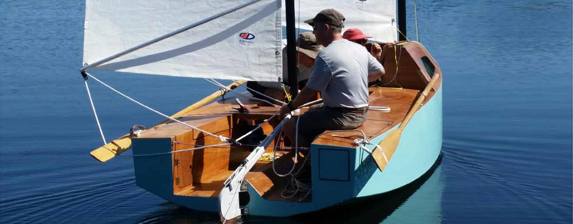 micro cruising sailboat